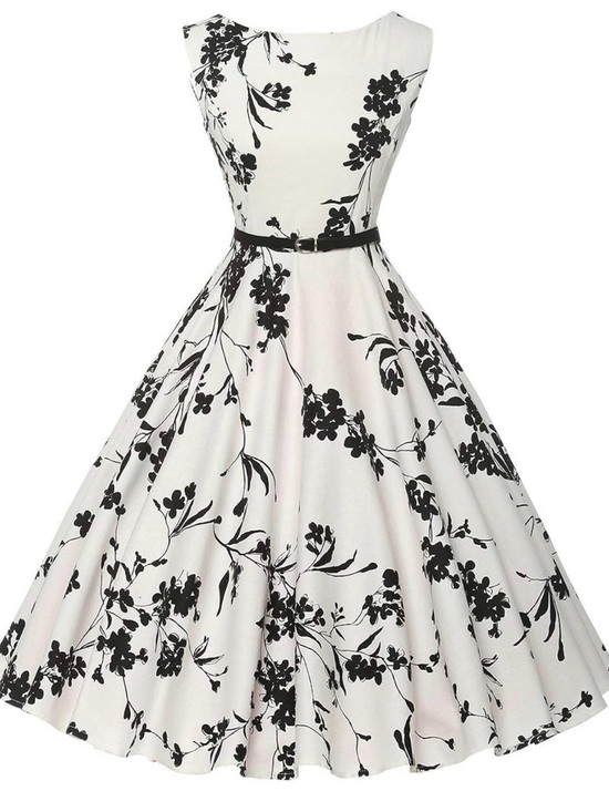 Grace Karin Dresses & Skirts - Grace Karin Floral Fit & Flare Dress